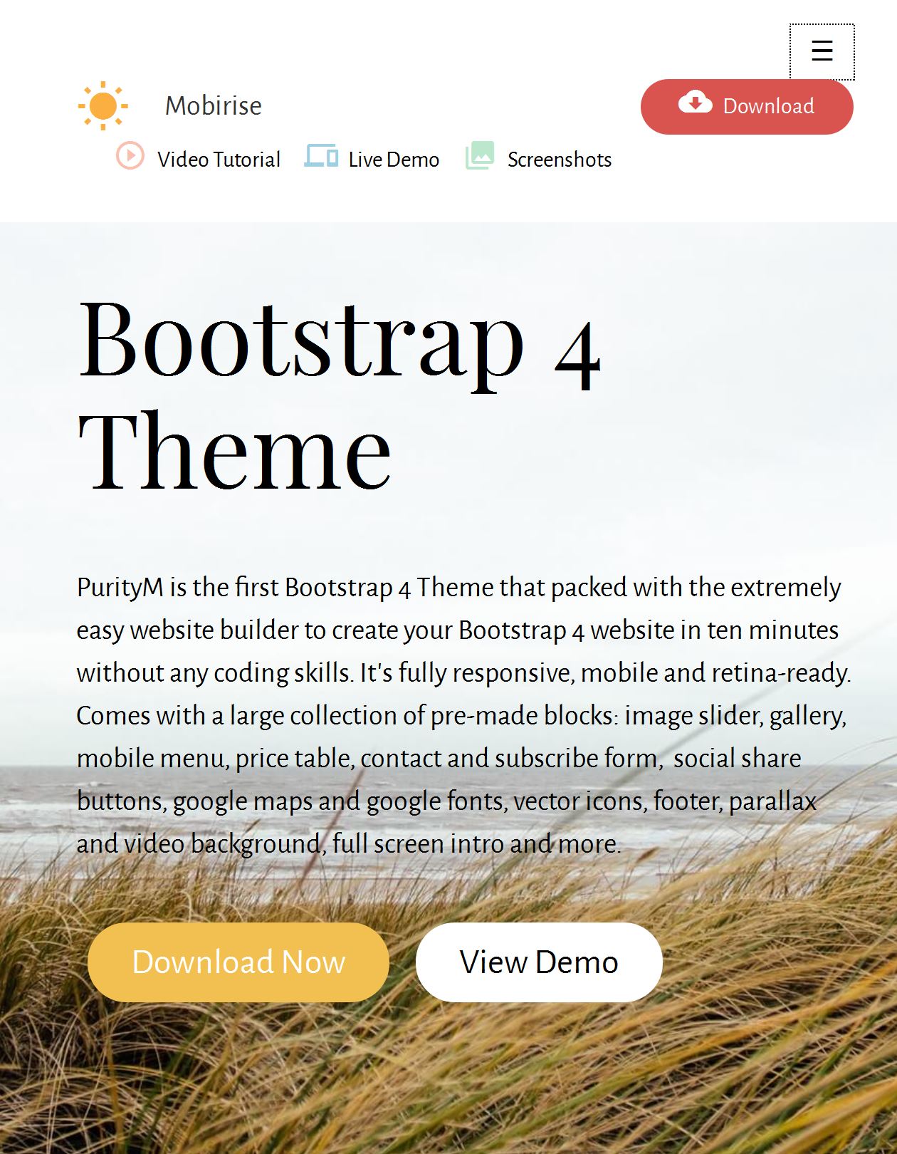 Bootstrap Html Template