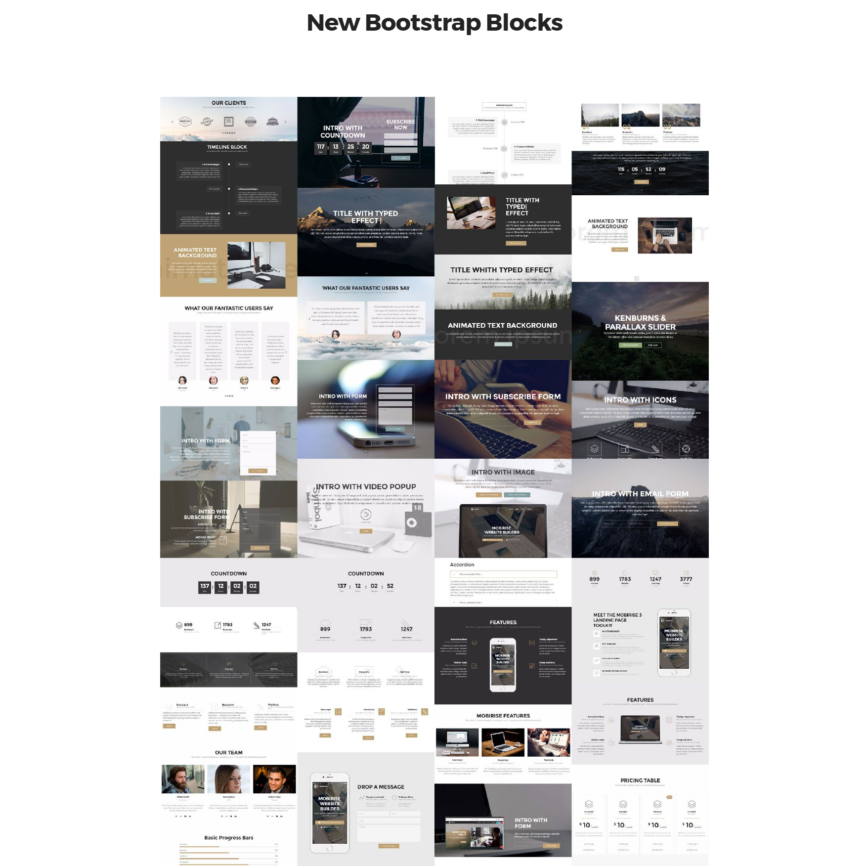 Free New Bootstrap Themes