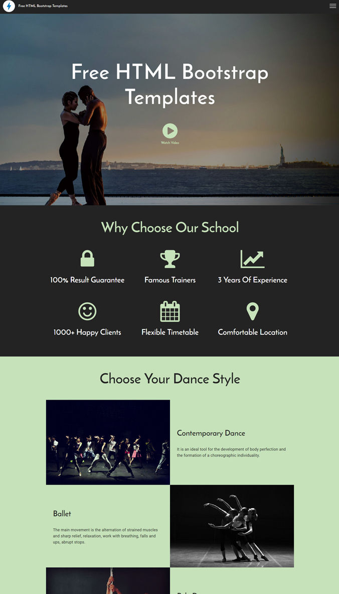 30-top-fantastic-sample-website-templates-collection