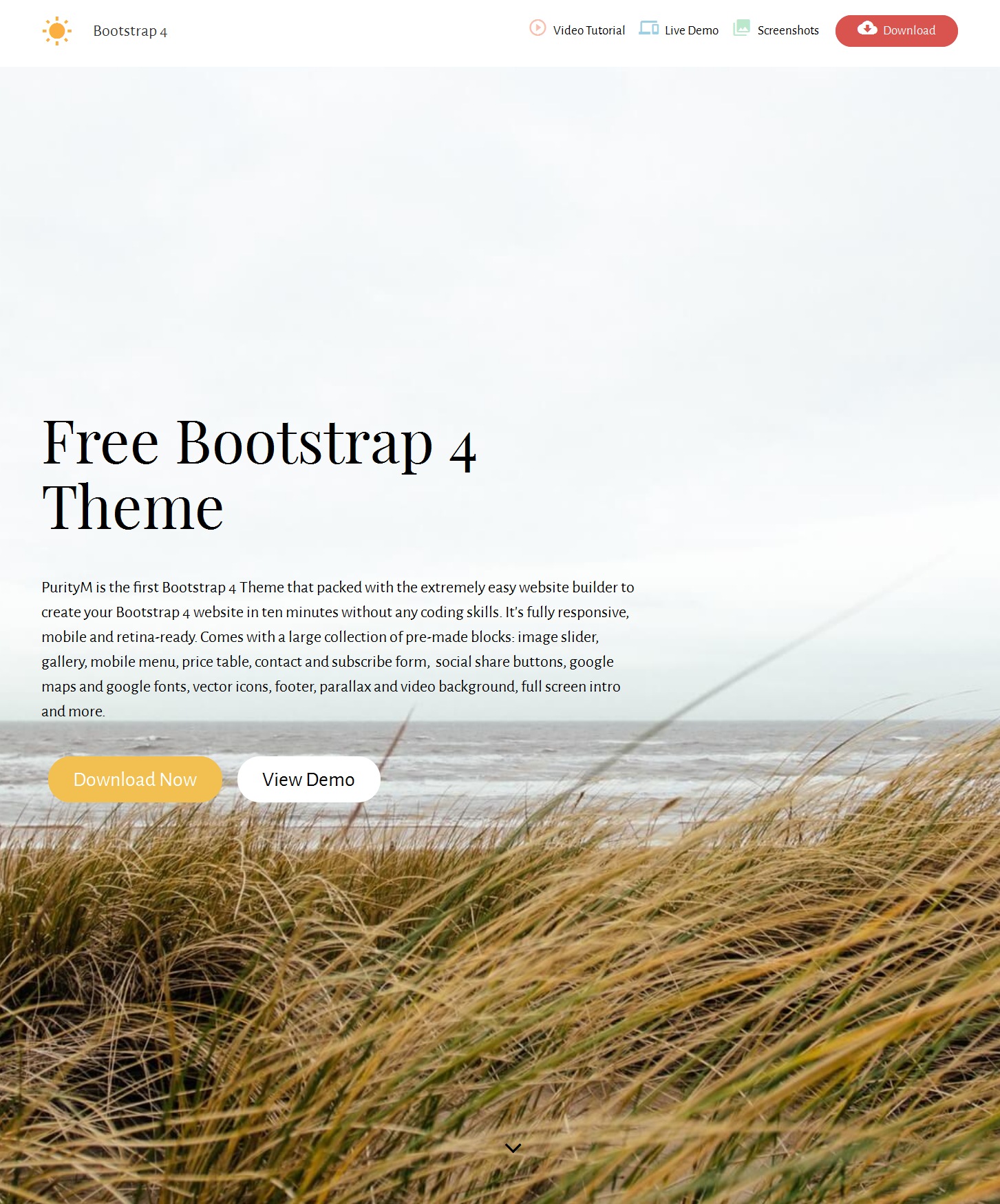 Free Download Bootstrap Carousel Theme