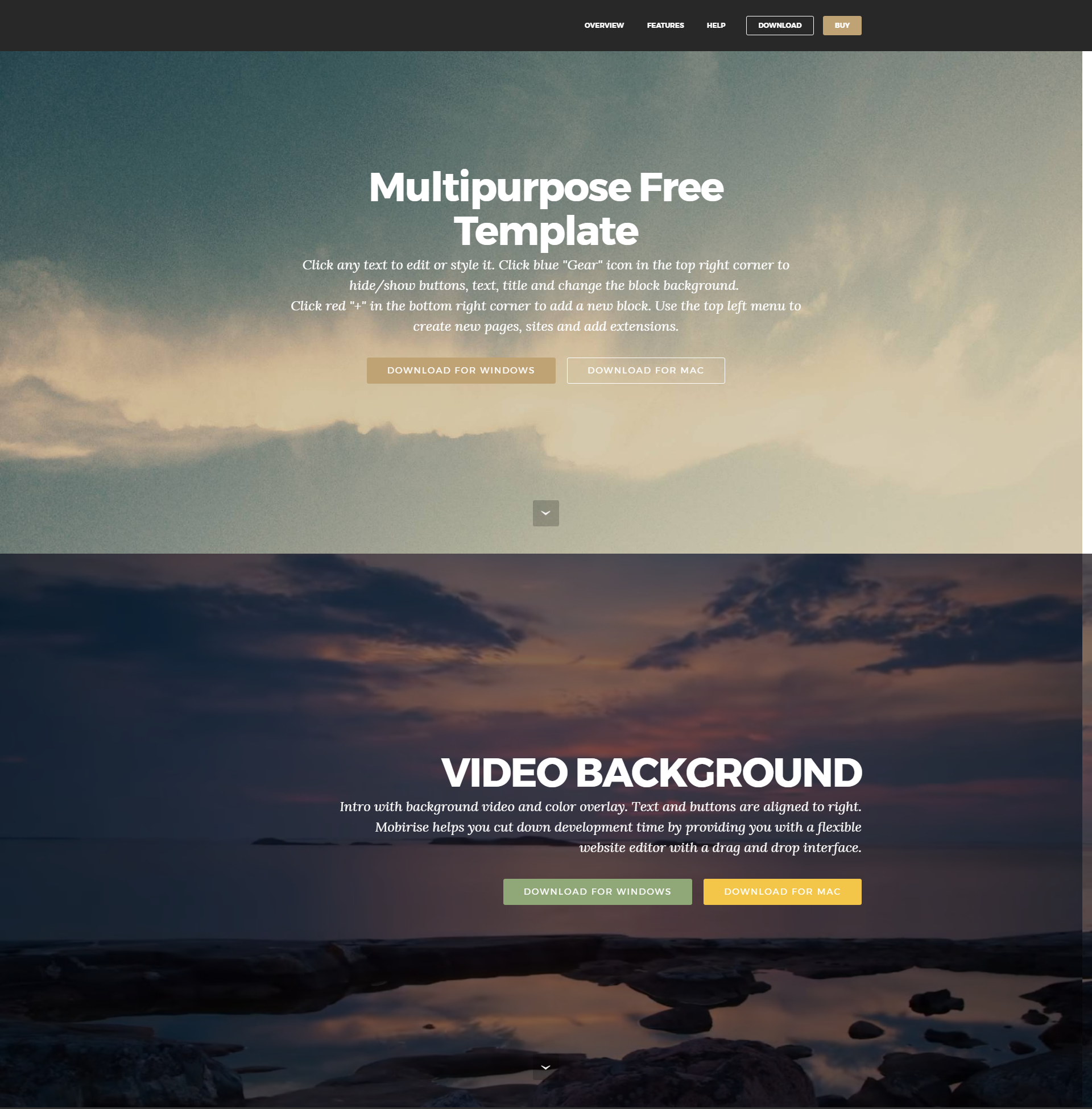 Responsive Bootstrap Templates