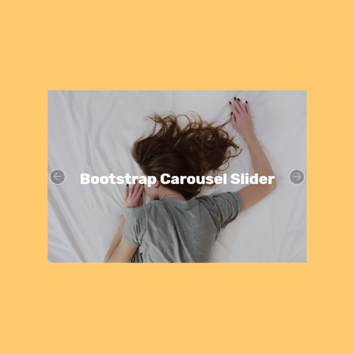 HTML Bootstrap Picture Slider