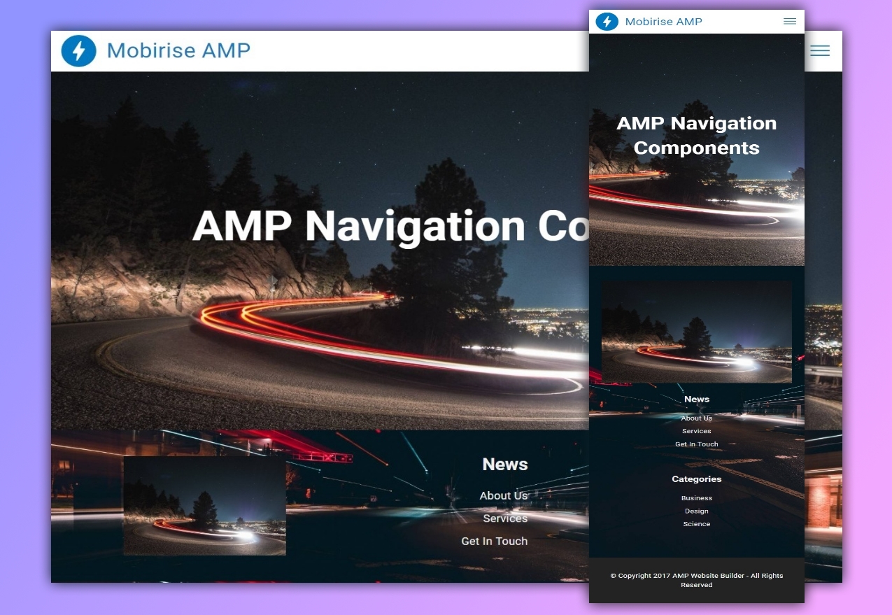 AMP Navigation